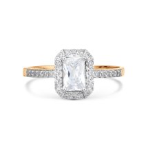 Кольцо с фианитами арт. Т14701А323 (Т14701А323)