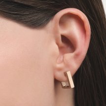 Серьги из красного золота арт.&nbsp;Т10002В456 (Т10002В456)
