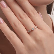 Кольцо с фианитами арт.&nbsp;Т142014394 (Т142014394)