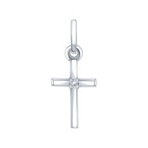 Подвеска с бриллиантом арт.&nbsp;Т301036016 (Т301036016)