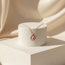 Подвеска с бриллиантом арт.&nbsp;Т141036443 (Т141036443)