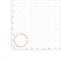 Серьги конго из красного золота, 20 мм арт.&nbsp;Т100021202 (Т100021202)