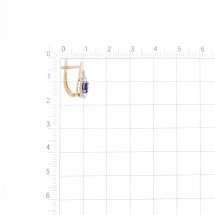 Серьги с сапфирами и бриллиантами арт. Т146628880 (Т146628880)