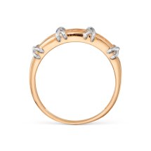 Кольцо с фианитами арт.&nbsp;Т14201Б184 (Т14201Б184)