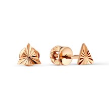 Серьги из красного золота арт.&nbsp;Т100622748 (Т100622748)