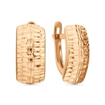 Серьги из красного золота арт.&nbsp;Т100629740 (Т100629740)