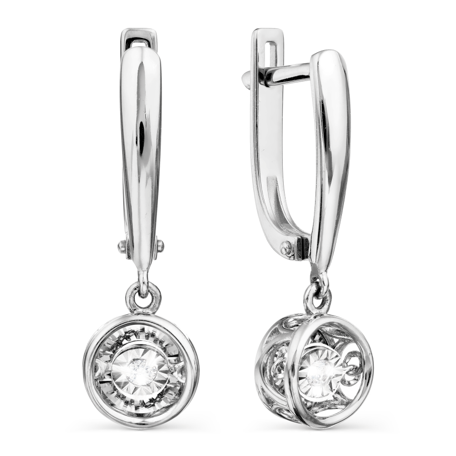 Серьги с бриллиантами арт.&nbsp;Т305628727 (Т305628727)