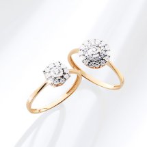 Кольцо с бриллиантом арт. Т14561А128 (Т14561А128)