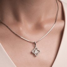 Подвеска с бриллиантами арт. Т306636019 (Т306636019)