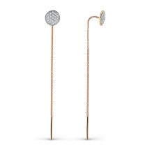 Серьги с фианитами арт. Т147027447 (Т147027447)