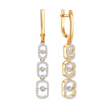 Серьги с бриллиантами арт.&nbsp;Т14562В411 (Т14562В411)