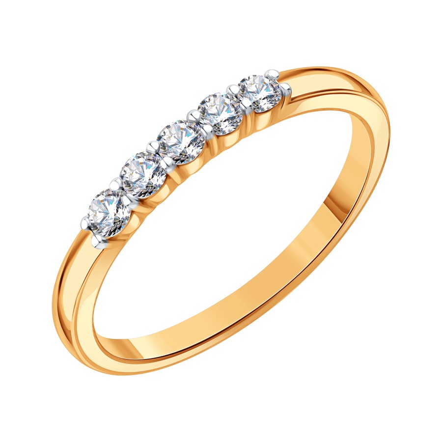 Кольцо с бриллиантами (Т14101Д759)