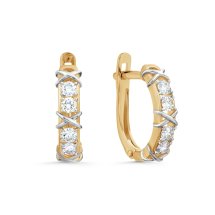 Серьги с бриллиантами арт.&nbsp;Т94102В017 (Т94102В017)