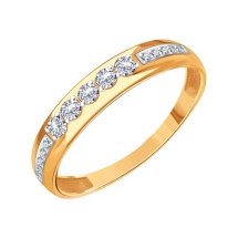 Кольцо с фианитами арт.&nbsp;Т14701Б428 (Т14701Б428)