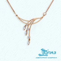 Колье с фианитами (Т14211268)