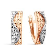Серьги из красного золота арт.&nbsp;Т110627567 (Т110627567)