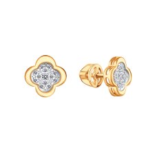 Серьги с бриллиантами (Т14102Г185)