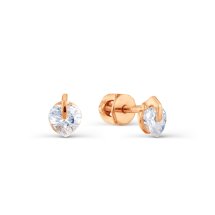 Серьги с фианитами арт.&nbsp;Т102028656 (Т102028656)