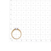 Кольцо с фианитами арт. Т14201Б204 (Т14201Б204)