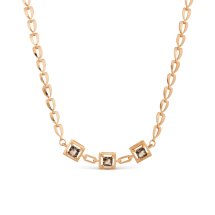 Колье с раухтопазами (Т10311954)