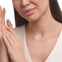 Цепочка из красного золота арт. ЦЯК10310030 (ЦЯК10310030)