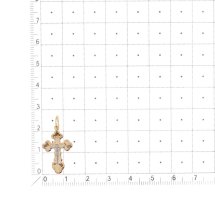 Крестик из красного золота арт. Т13086389 (Т13086389)