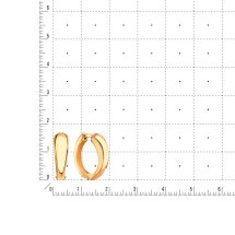 Серьги из красного золота арт.&nbsp;Т10002В458 (Т10002В458)