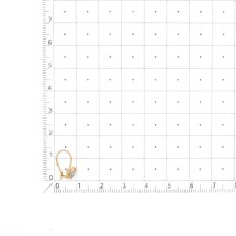 Серьги с фианитами арт. Т142027301 (Т142027301)