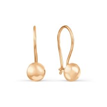 Серьги из красного золота арт. Т10002464 (Т10002464)