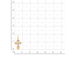 Крестик с бриллиантом арт. Т13186116 (Т13186116)