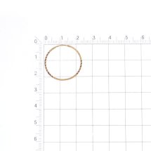Серьги конго из красного золота арт. Т100625815 (Т100625815)