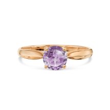 Кольцо с аметистом арт. Т10101А803 (Т10101А803)