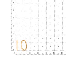 Серьги конго из красного золота, 10 мм арт. Т100021200 (Т100021200)