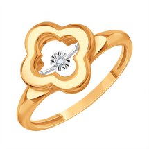 Кольцо с бриллиантом (Т14561Б762)