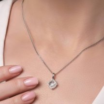 Подвеска с бриллиантами арт. Т305634971 (Т305634971)