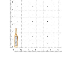 Подвеска с бриллиантами арт.&nbsp;Т145635800 (Т145635800)
