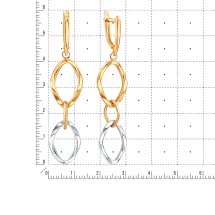 Серьги из красного золота (Т140029606)