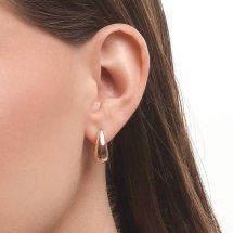 Серьги из красного золота арт. Т10002В454 (Т10002В454)