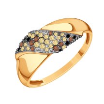 Кольцо с бриллиантами (Т14101Б633)