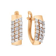 Серьги с бриллиантами арт.&nbsp;Т145629838 (Т145629838)