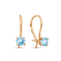 Серьги с фианитами арт. Т102026655-03 (Т102026655-03)