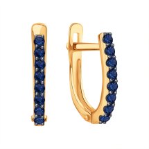 Серьги с сапфирами арт.&nbsp;Т14102В775 (Т14102В775)