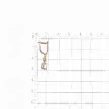 Серьги с фианитами арт.&nbsp;Т14202Б096 (Т14202Б096)