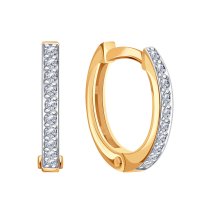 Серьги с фианитами арт.&nbsp;Т14702В823 (Т14702В823)