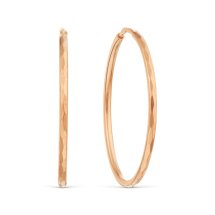 Серьги конго из красного золота арт.&nbsp;Т100625817 (Т100625817)
