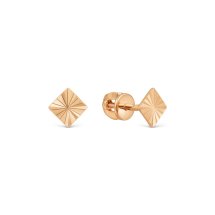Серьги из красного золота арт.&nbsp;Т100622744 (Т100622744)