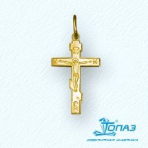 Крестик из желтого золота арт.&nbsp;Т90006051 (Т90006051)