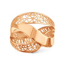 Кольцо из красного золота арт.&nbsp;Т100018432 (Т100018432)