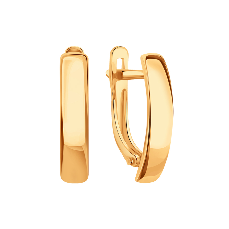 Серьги из красного золота (арт. Т10002В450)