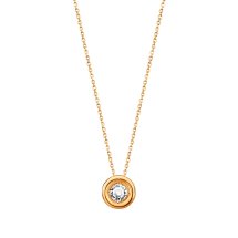 Колье с фианитом (Т10211619)